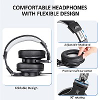 ONEODIO gaming headset Fusion A71D, 3.5mm σύνδεση, Hi-Res, 40mm, μαύρο OA-A71D