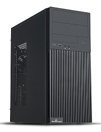 POWERTECH PC Case PT-1308 με 550W PSU, ATX, 330x175x405mm, μαύρο PT-1308