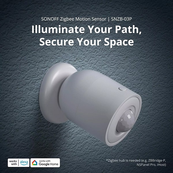 SONOFF smart ανιχνευτής κίνησης SNZB-03P, ZigBee, μπαταρίας, λευκός SNZB-03P