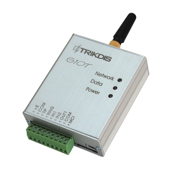 TRIKDIS GSM/GPRS Μεταδότης σημάτων συναγερμού G10T, προγρ/νος, Universal TX-G10T