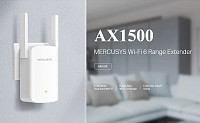 MERCUSYS range extender ME60X, WiFi 6, 1500Mbps AX1500, Ver. 1.0 ME60X