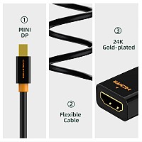 CABLETIME αντάπτορας mini DisplayPort σε HDMI CT-AV589-02G4K, 4K/30Hz, μαύρος 5210131108994