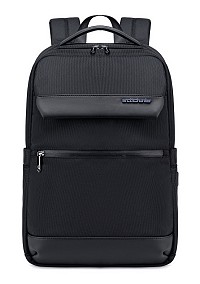 ARCTIC HUNTER τσάντα πλάτης B00671 με θήκη laptop 15.6, 16L, μαύρη B00671-BK