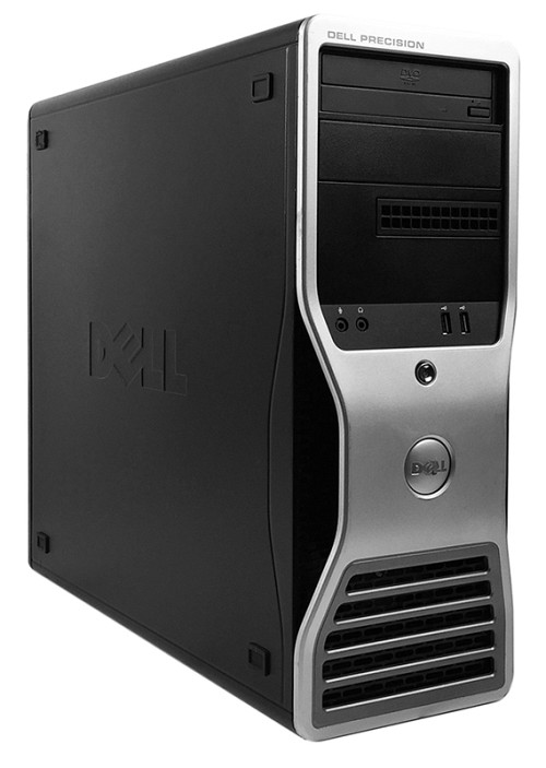 DELL Workstation Precision T3500, Refurbished Grade A Repainted, W3530, 8GB, 500GB, DVD, QUADRO 4000, FreeDOS PCM-2452-SQR