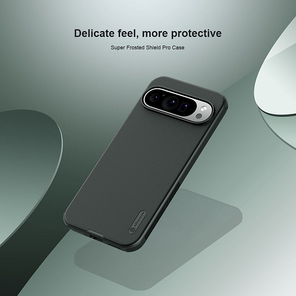 NILLKIN θήκη Super Frosted Shield Pro για Google Pixel 9 Pro XL, μαύρη 6902048279278