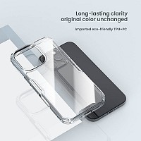 NILLKIN θήκη Nature TPU Pro για iPhone 16 Pro, διάφανη 6902048287204