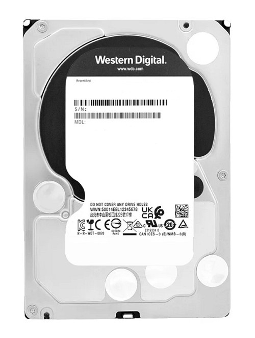 WD σκληρός δίσκος Purple 3.5", 6TB, 64MB, 5700RPM, 6Gb/s, FR WD60PURZ-FR