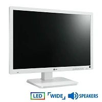 Monitor 22MB65PY LED/LG/22”/1680x1050/Wide/White/w/Speakers/Grade A-/D-SUB & DVI-D & DP