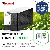 LEGRAND UPS KEOR SP Line Interactive 1000Va schuko