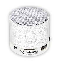 EXTREME BLUETOOTH SPEAKER FM RADIO FLASH WHITE